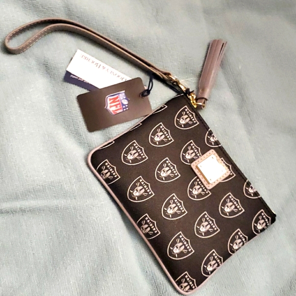 Dooney & Bourke Handbags - Raiders wristlet